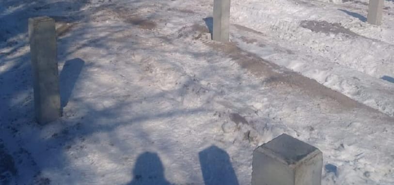 Фундамент на забивных ЖБ сваях
