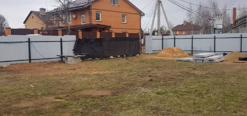 Фундамент на забивных ЖБ сваях