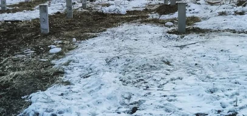 Фундамент на забивных ЖБ сваях